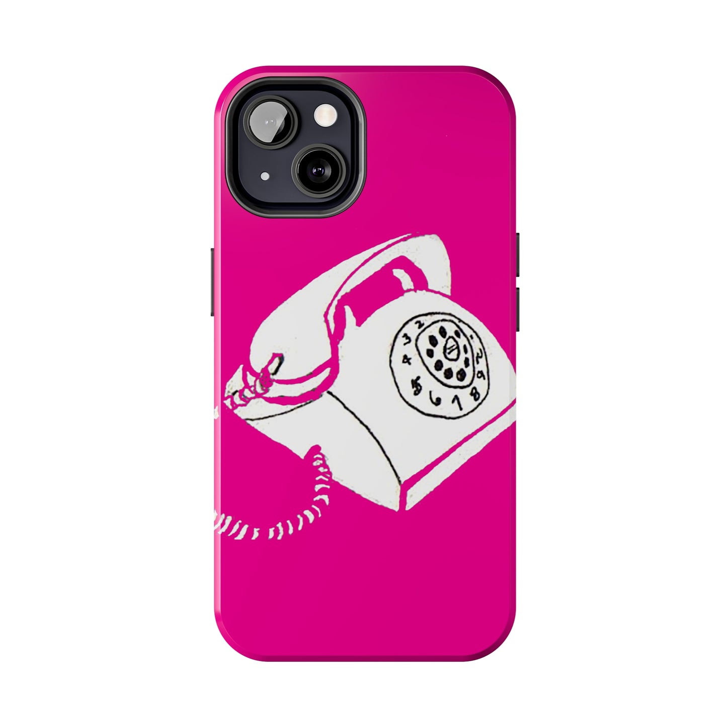 Miriam Rose "Pink Dial Nostalgial" Phone Case