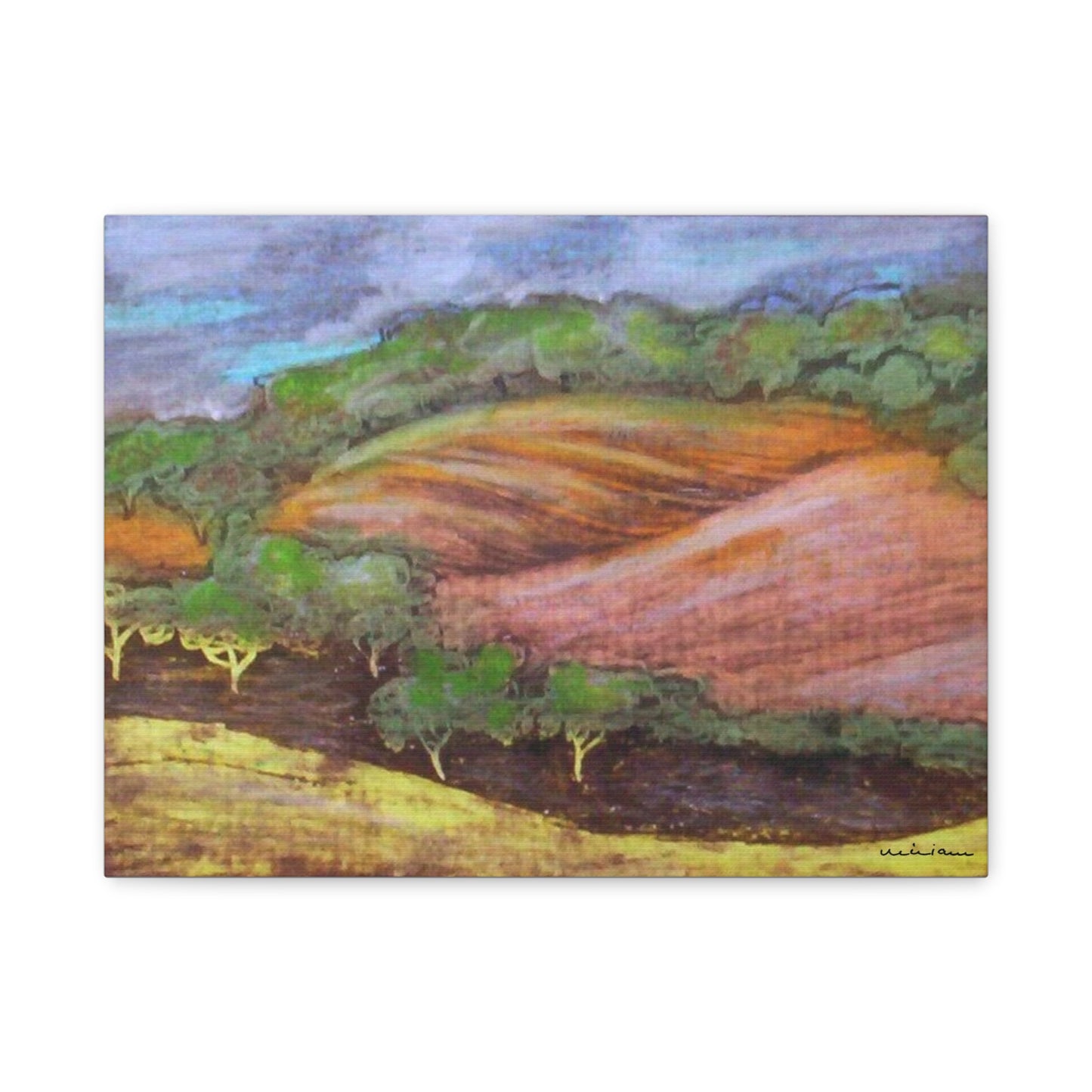 Miriam Rose "Rolling Hills" Fine Art Print