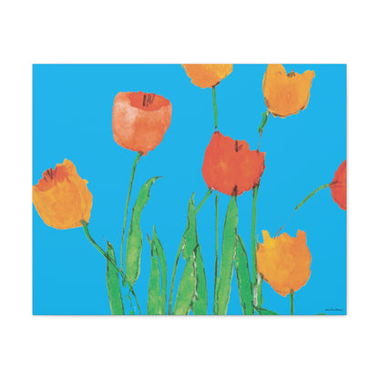 Miriam Rose "Amber Tulips" Fine Art Print