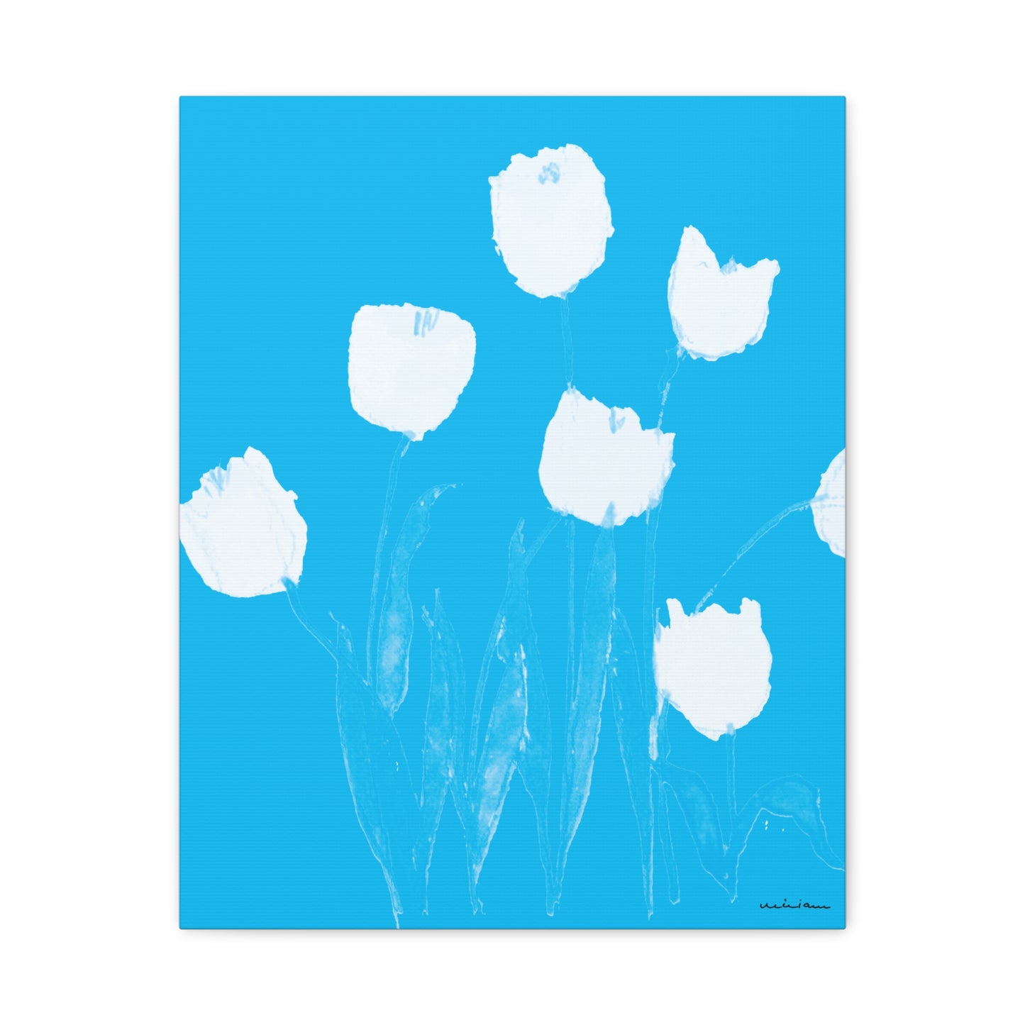 Miriam Rose "White Tulips" Fine Art Print