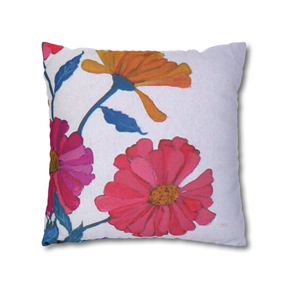 Miriam Rose "Wild Flowers" Indoor Accent Pillow Cover