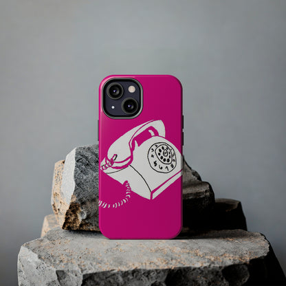 Miriam Rose "Pink Dial Nostalgial" Phone Case