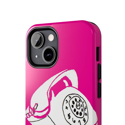 Miriam Rose "Pink Dial Nostalgial" Phone Case