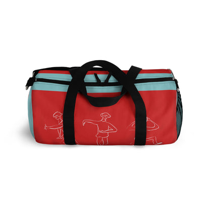 Miriam Rose "Interpretive Dance" WKNDR Duffle Bag (Red / Cyan)