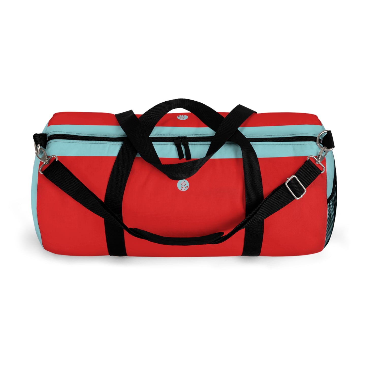 Miriam Rose "Signature" Duffle Bag (Red / Cyan)