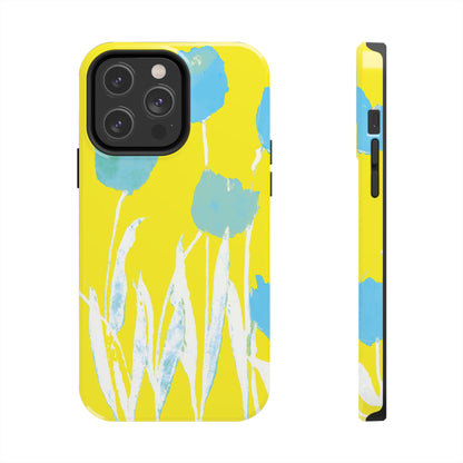 Miriam Rose "Turquoise Tulips" Phone Case