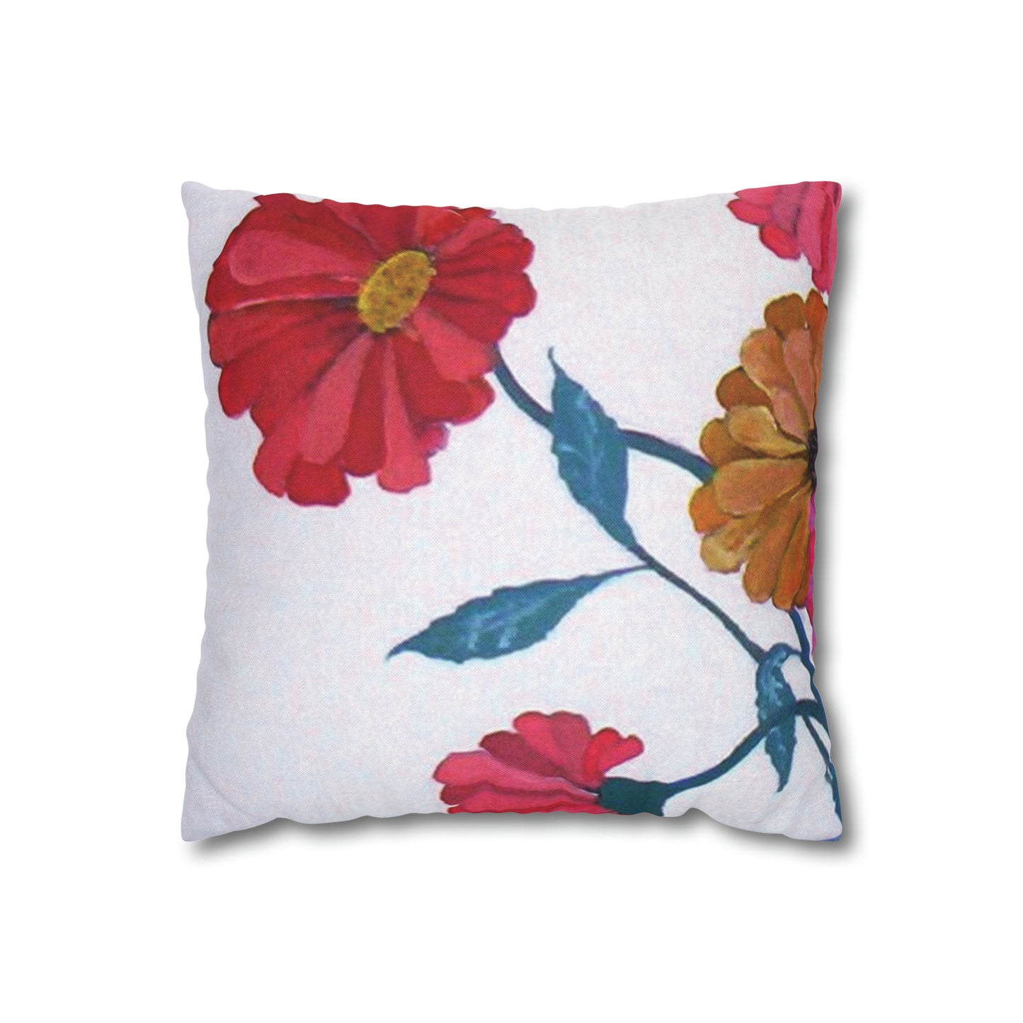 Miriam Rose "Wild Flowers" Indoor Accent Pillow Cover