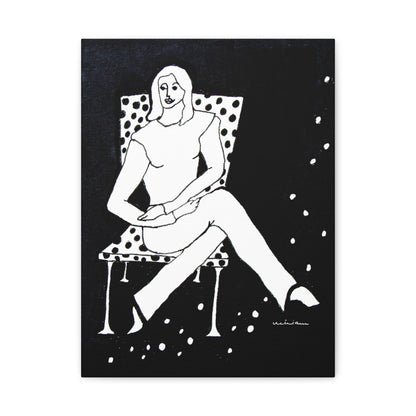 Miriam Rose "Dame & Dots"  Fine Art Print