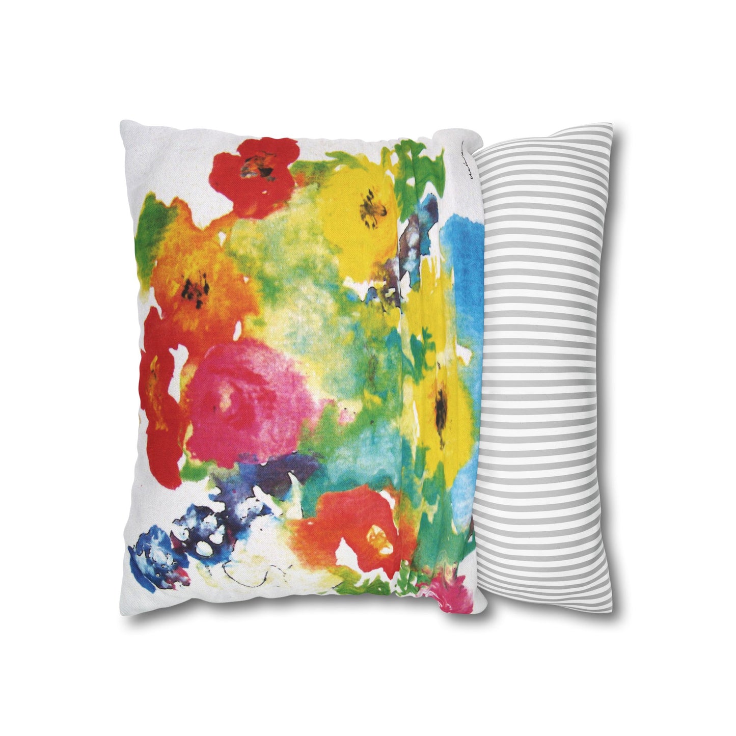 Miriam Rose "Spring Flowers"  IndoorAccent Pillow Cover