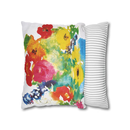 Miriam Rose "Spring Flowers"  IndoorAccent Pillow Cover