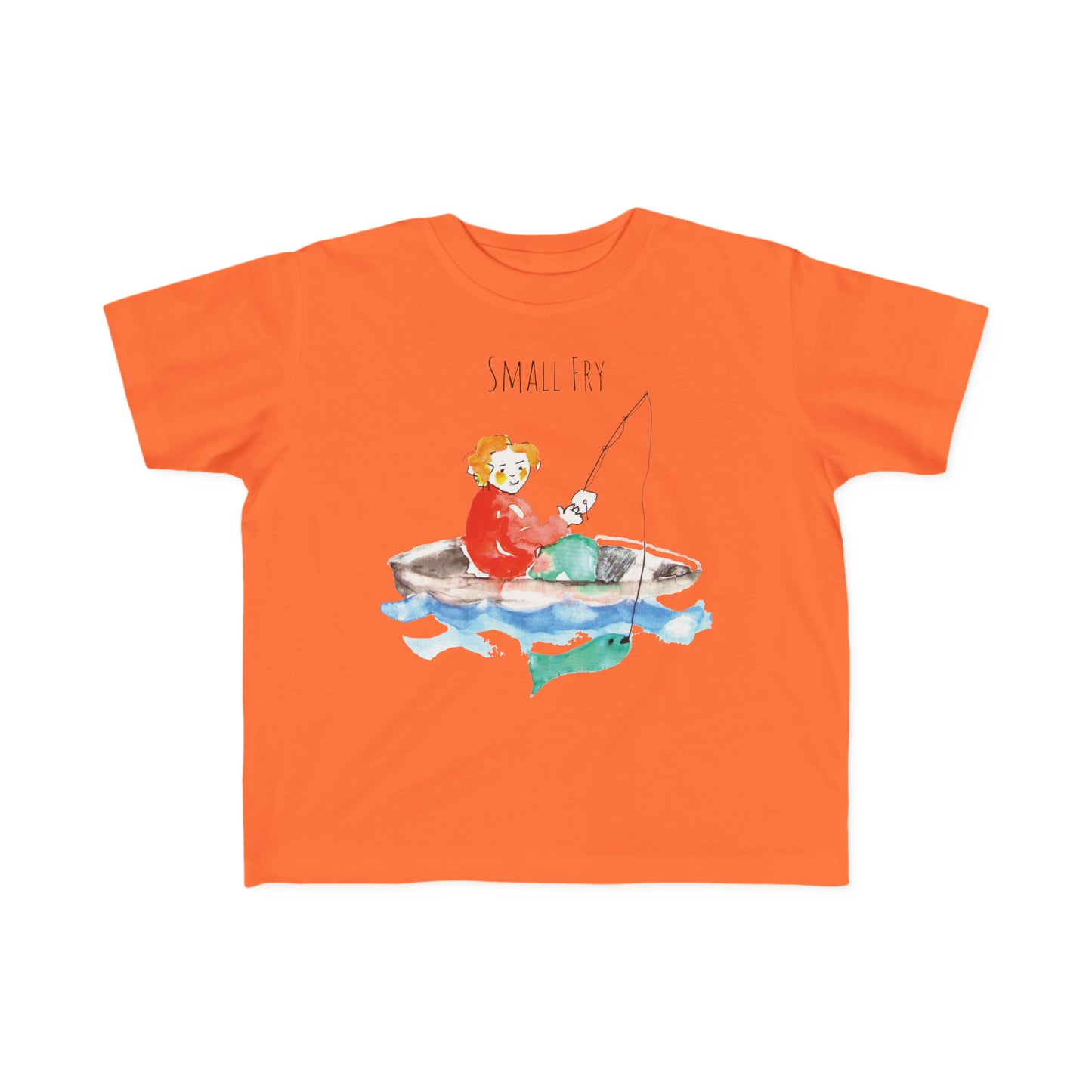 Miriam Rose Toddler "Small Fry" 100% Cotton Unisex T-Shirt (+8 colors)