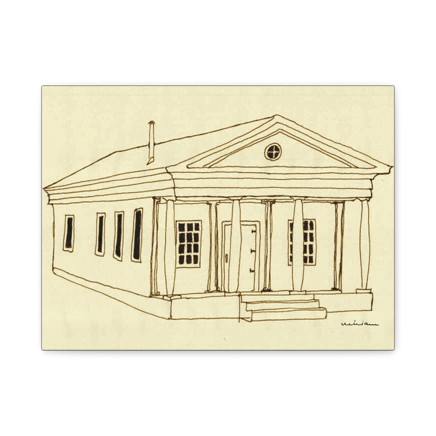 Miriam Rose "Bath Town Hall" Fine Art Print