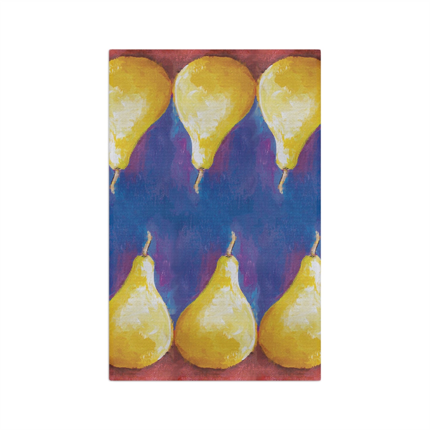 Miriam Rose "Pearity" Waffle Weave Kitchen Towel