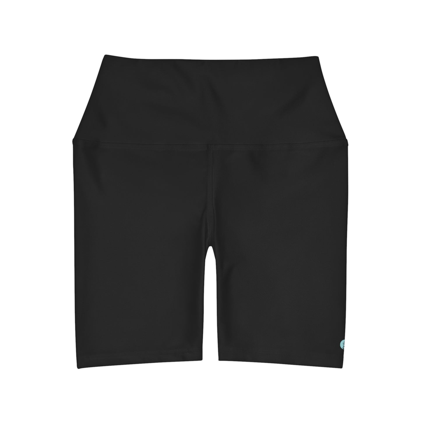 Miriam Rose High Waisted Yoga Shorts (#MRHWYSBLK)