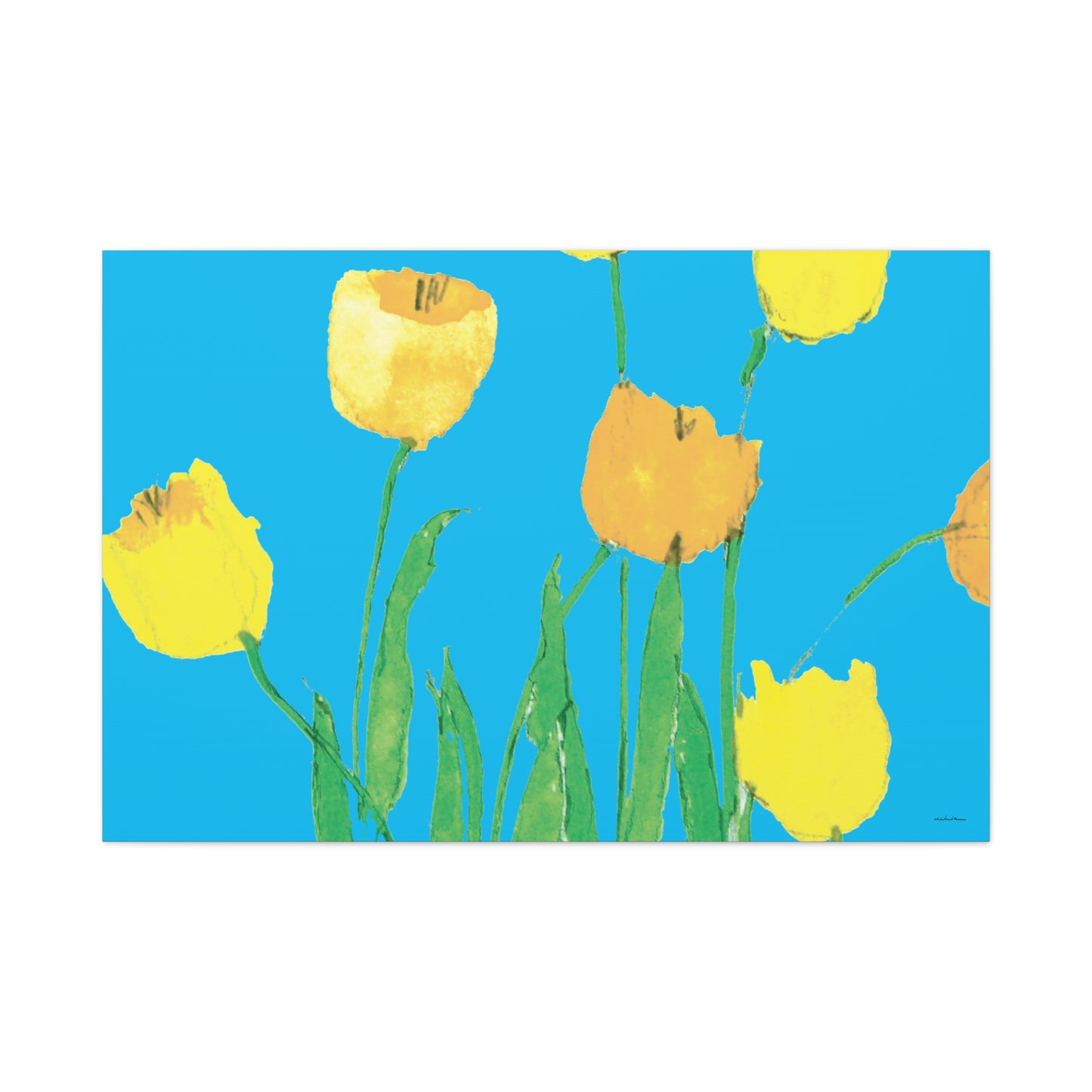 Miriam Rose "Golden Tulips" Fine Art Print