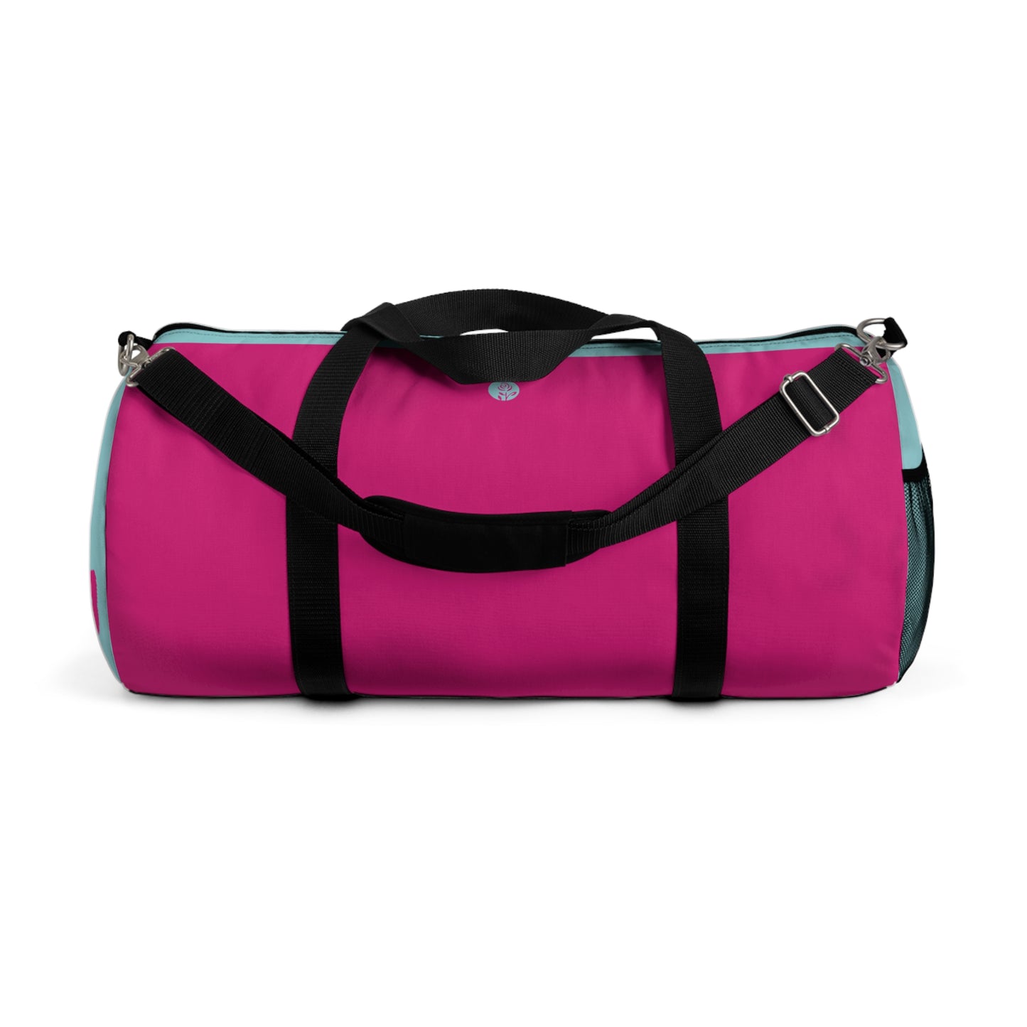 Miriam Rose "Signature" Duffle Bag (Fuchsia / Cyan)