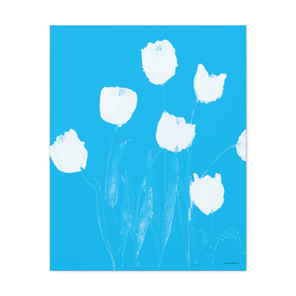 Miriam Rose "White Tulips" Fine Art Print