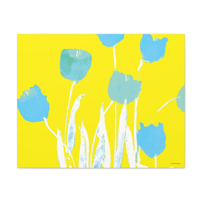 Miriam Rose "Turquoise Tulips" Fine Art Print