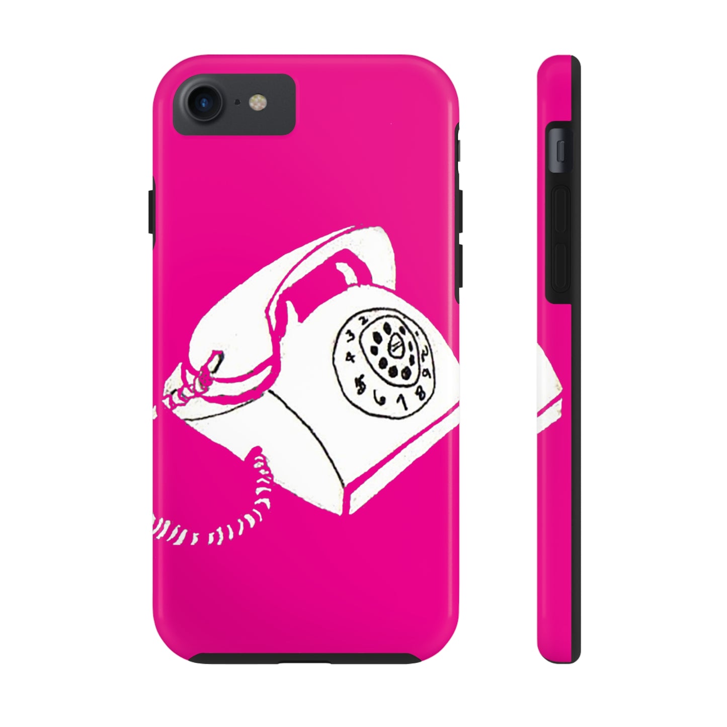 Miriam Rose "Pink Dial Nostalgial" Phone Case