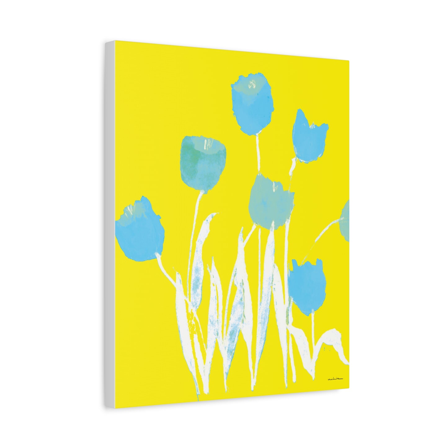 Miriam Rose "Turquoise Tulips" Fine Art Print