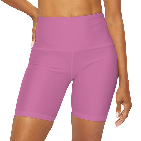 Miriam Rose High Waisted Yoga Shorts (#MRHWYSPK)