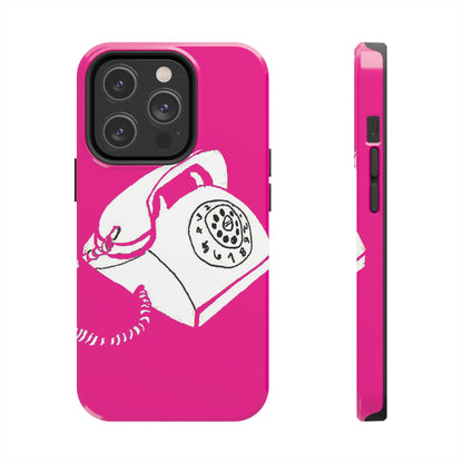 Miriam Rose "Pink Dial Nostalgial" Phone Case