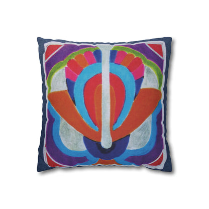 Miriam Rose "Peacock" Indoor Accent Pillow Cover