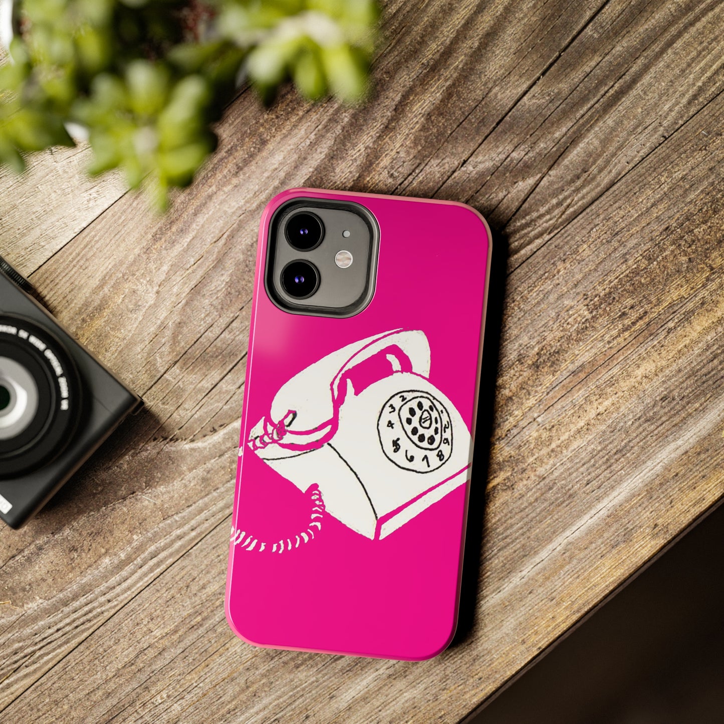 Miriam Rose "Pink Dial Nostalgial" Phone Case