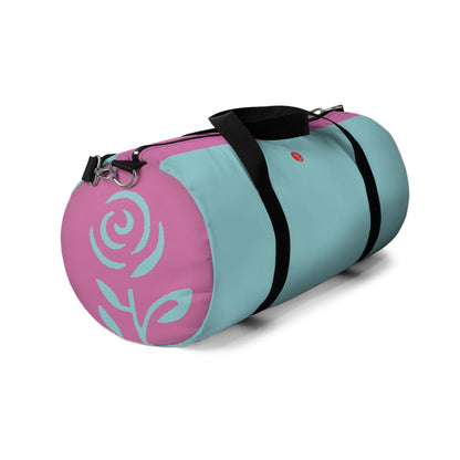 Miriam Rose "Signature" Duffle Bag (Cyan / Pink)