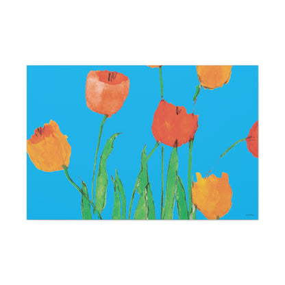 Miriam Rose "Amber Tulips" Fine Art Print