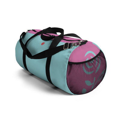 Miriam Rose "Signature" Duffle Bag (Cyan / Pink)