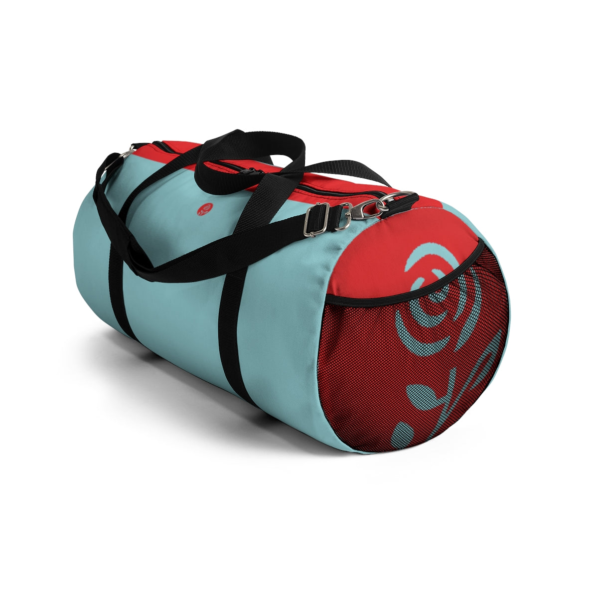 Miriam Rose "Signature" Duffle Bag (Cyan / Red)