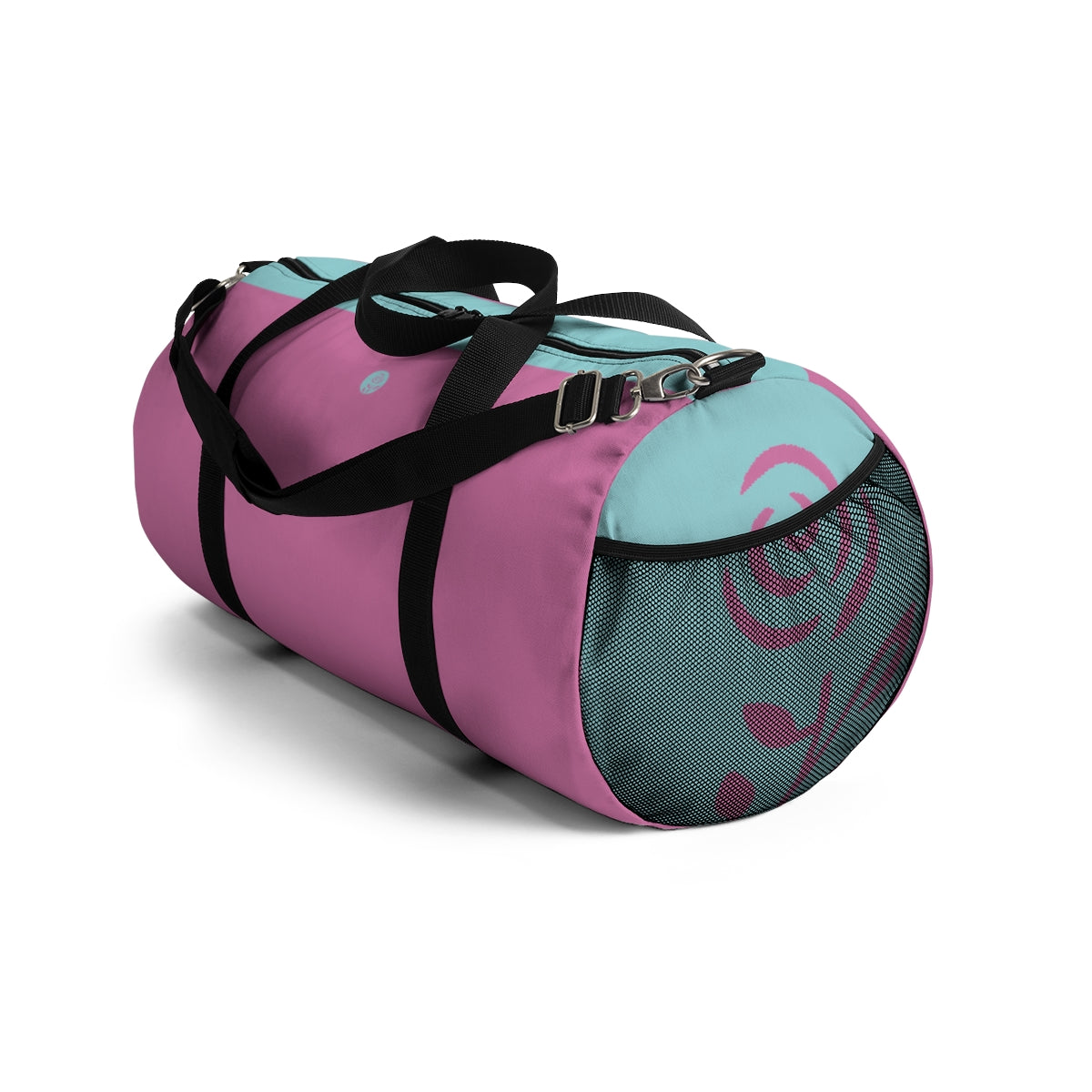 Miriam Rose "Signature" Duffle Bag (Pink / Cyan)