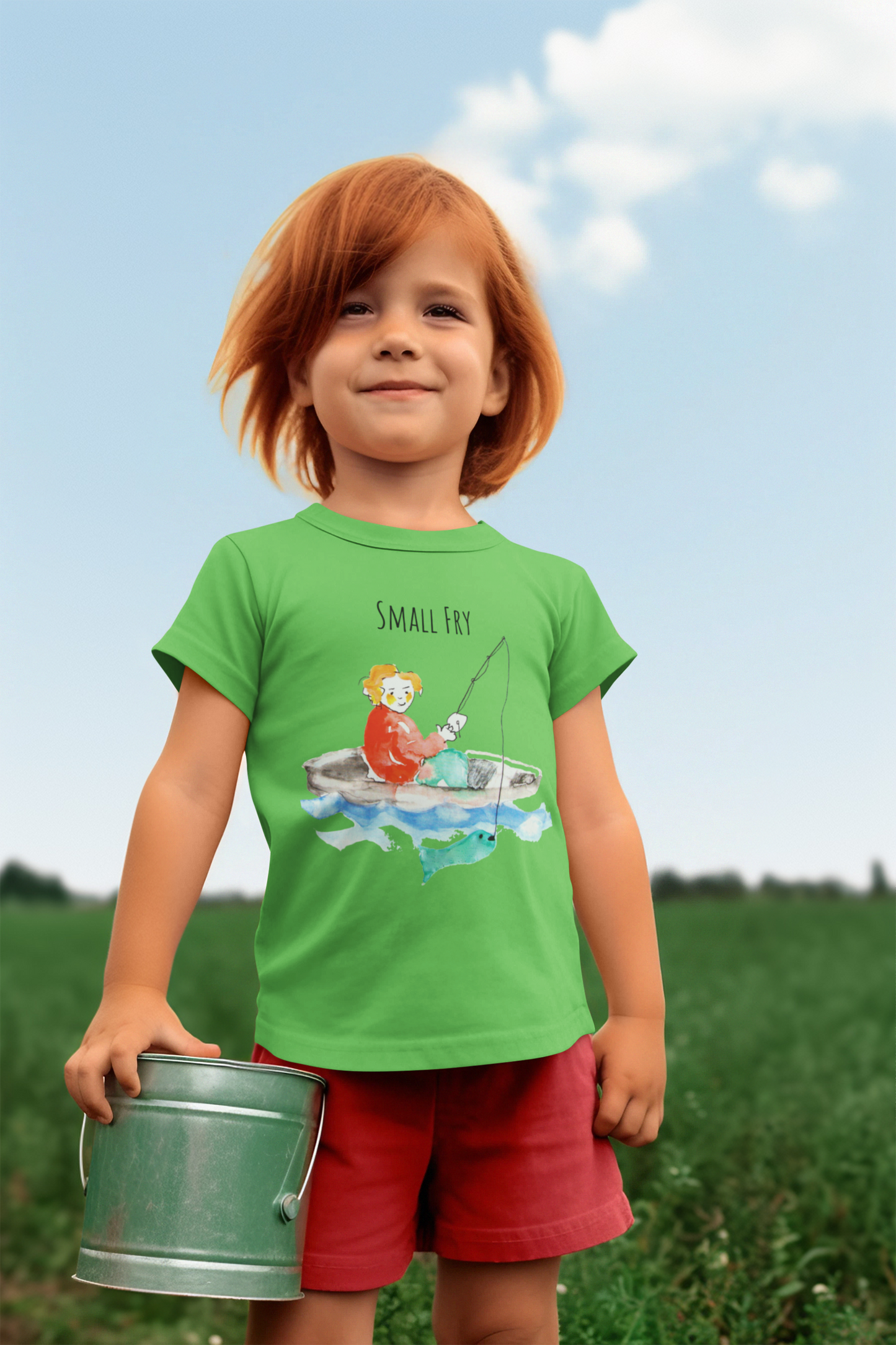 Miriam Rose Toddler "Small Fry" 100% Cotton Unisex T-Shirt (+8 colors)