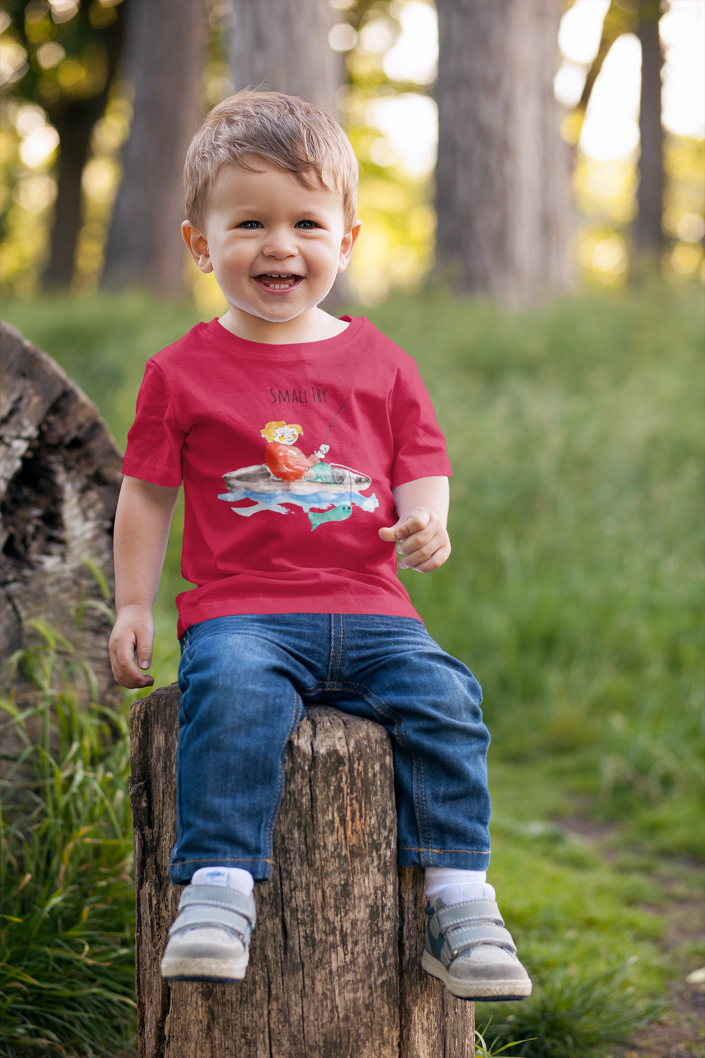 Miriam Rose Toddler "Small Fry" 100% Cotton Unisex T-Shirt (+8 colors)