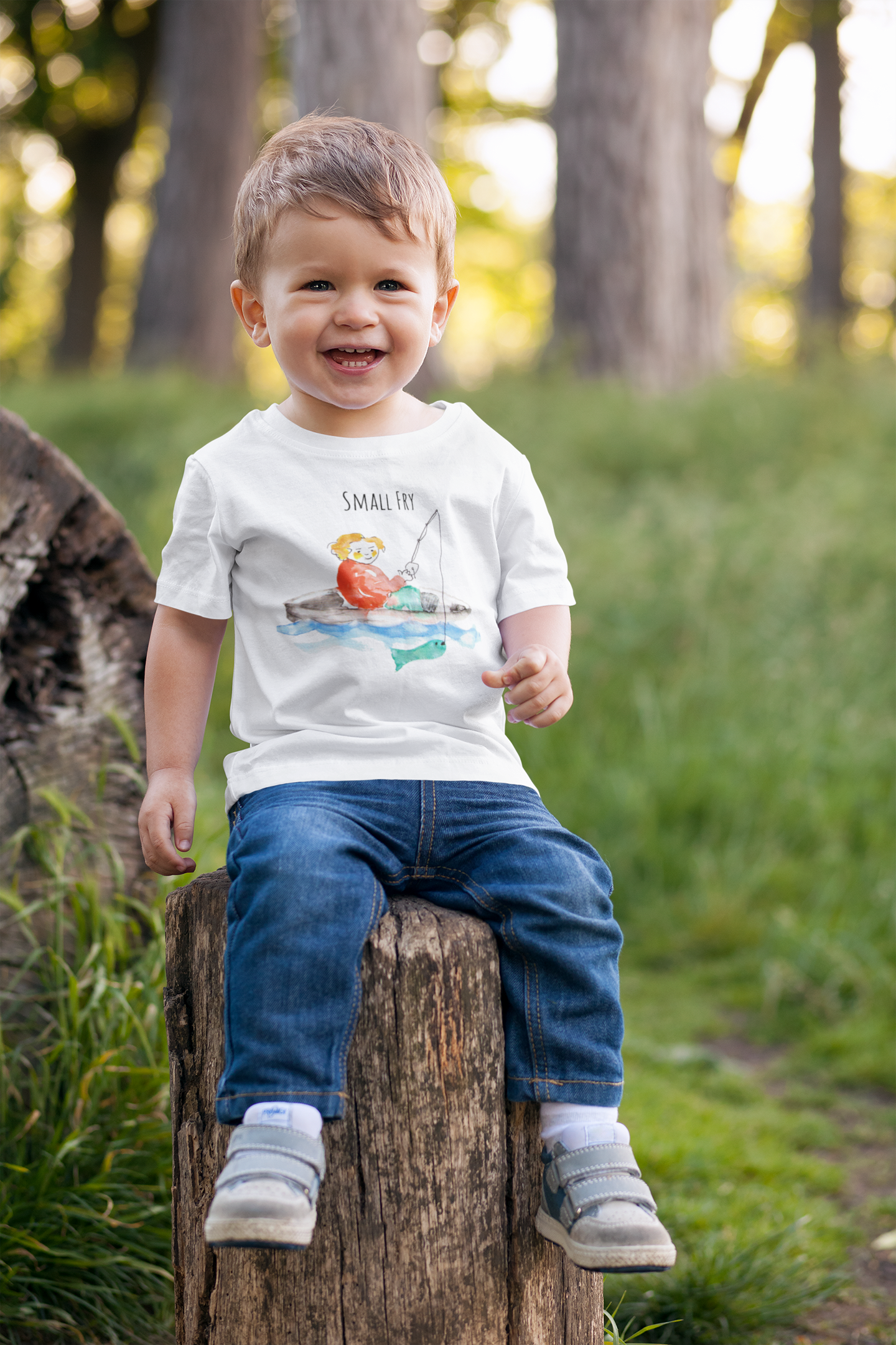 Miriam Rose Toddler "Small Fry" 100% Cotton Unisex T-Shirt (+8 colors)