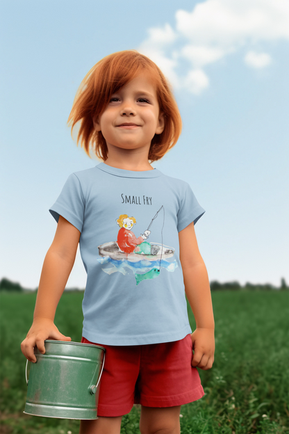 Miriam Rose Toddler "Small Fry" 100% Cotton Unisex T-Shirt (+8 colors)