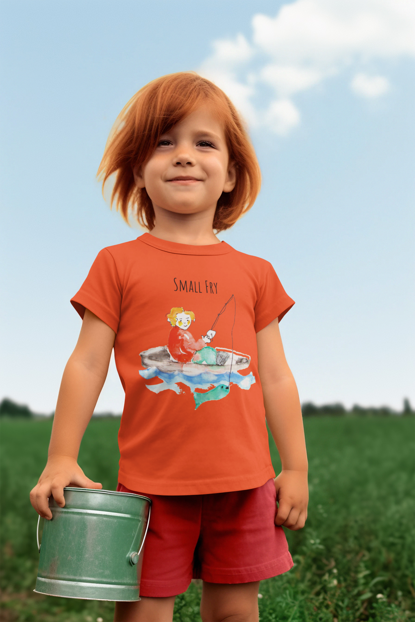 Miriam Rose Toddler "Small Fry" 100% Cotton Unisex T-Shirt (+8 colors)