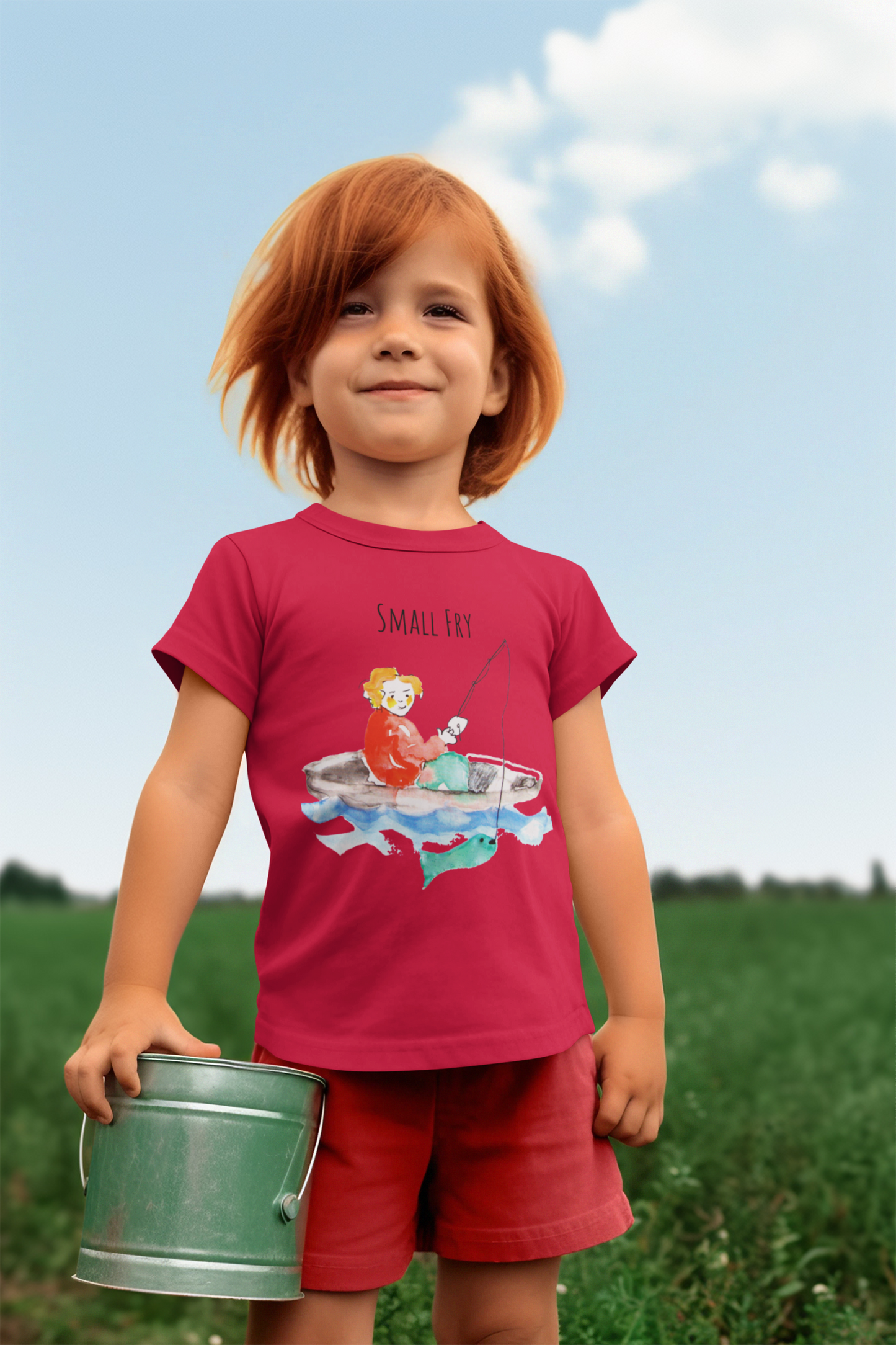 Miriam Rose Toddler "Small Fry" 100% Cotton Unisex T-Shirt (+8 colors)