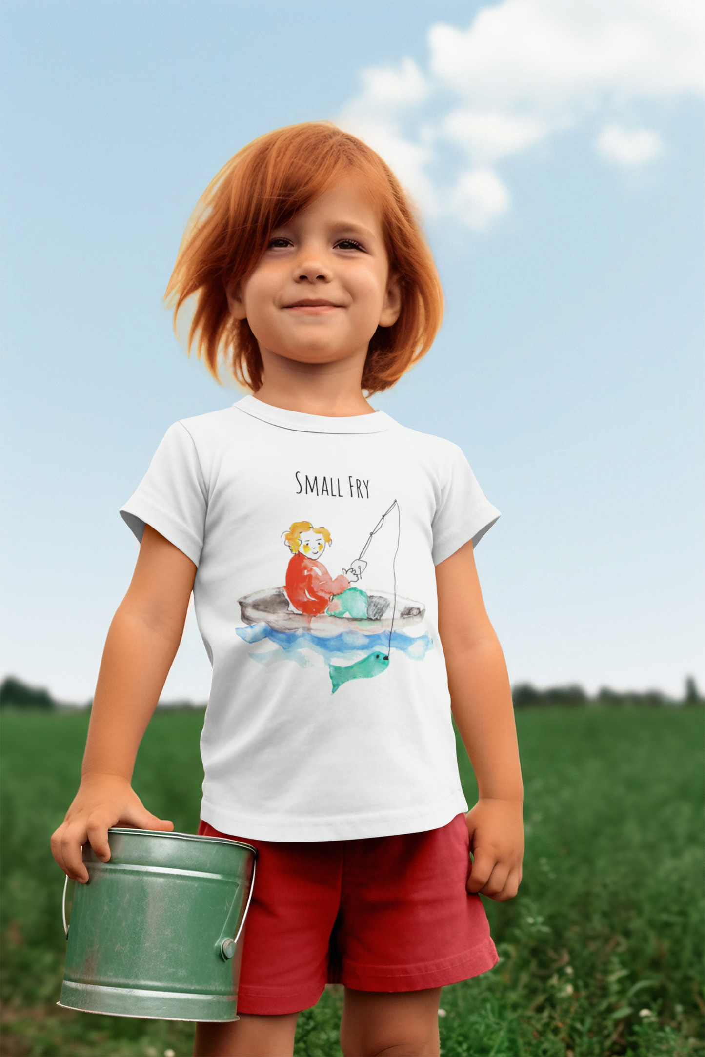 Miriam Rose Toddler "Small Fry" 100% Cotton Unisex T-Shirt (+8 colors)