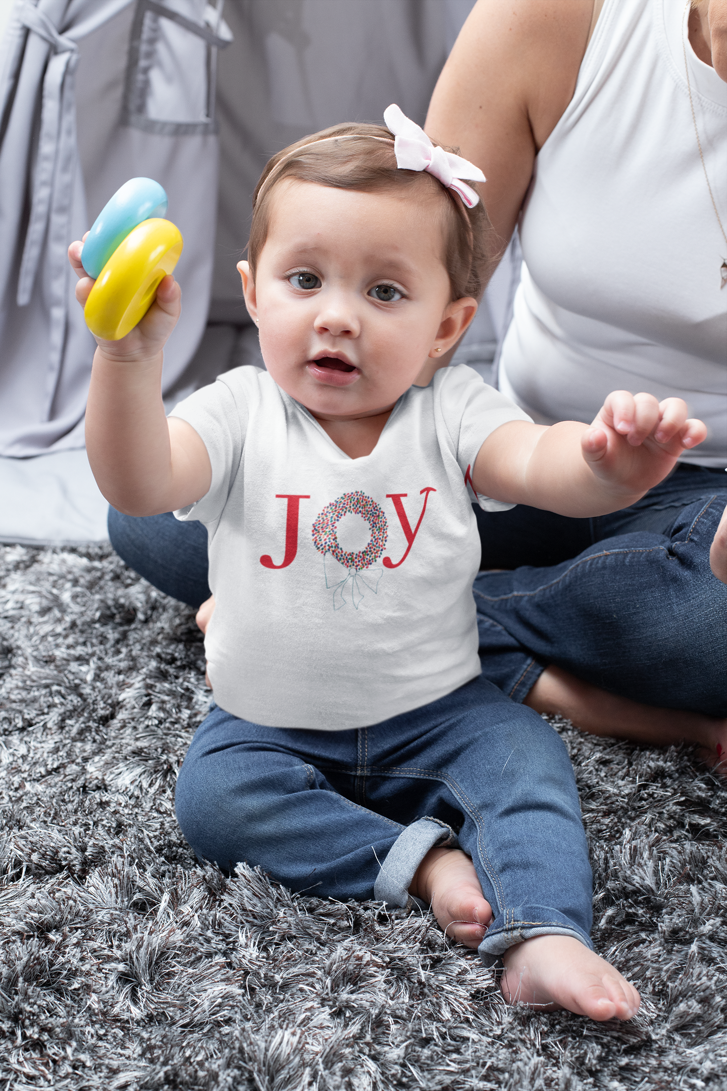 Miriam Rose "JOY" Toddler Short Sleeve Tee (MRTS082JOYT) (+3 colors)