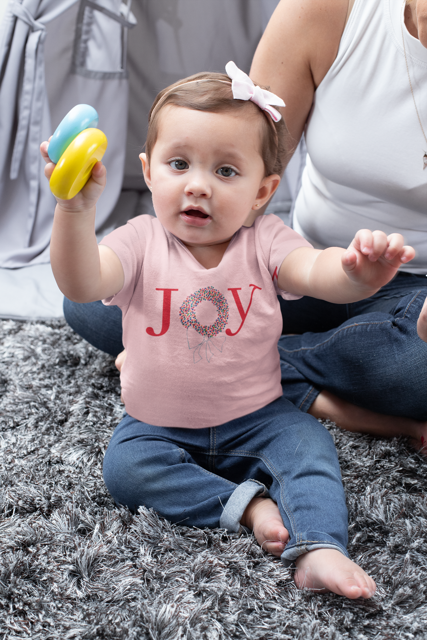 Miriam Rose "JOY" Toddler Short Sleeve Tee (MRTS082JOYT) (+3 colors)